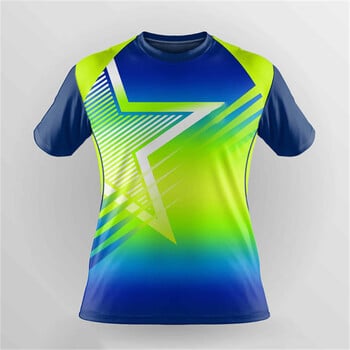 2024 Badminton Sports Ανδρικό T-shirt Fitness Running Αθλητικά Γυναικεία πουκάμισο πινγκ πονγκ Μπλούζες με στρογγυλή λαιμόκοψη