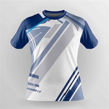 2024 Badminton Sports Ανδρικό T-shirt Fitness Running Αθλητικά Γυναικεία πουκάμισο πινγκ πονγκ Μπλούζες με στρογγυλή λαιμόκοψη