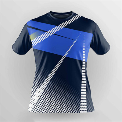 2024. gada badmintona sporta vīriešu T-krekls Fitnesa Skriešanas sporta apģērbs Sieviešu galda tenisa krekls Liela izmēra apaļa kakla ātri žūstoši topi