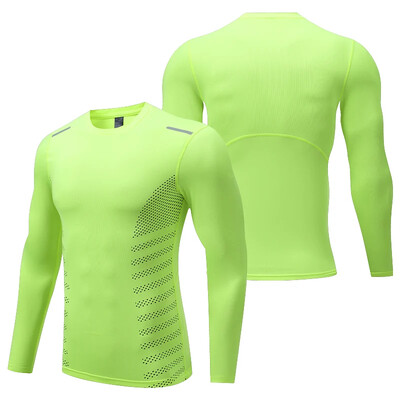 Muška sportska kompresijska majica za teretanu Uske majice za trčanje za fitness Majica kratkih rukava Odjeća za treniranje mišića Rashguard za trčanje Dry Fit