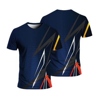 Sporto salės marškinėliai Vasaros mados sportiniai vyriški marškinėliai Laisvi, patogūs kasdieniai sportiniai drabužiai, bėgiojantis vyras, laisvalaikis apvalia kaklą trumpomis rankovėmis