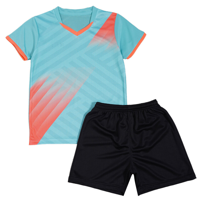 Detské chlapčenské rýchloschnúce športové súpravy, tepláky, futbal, basketbal, tréningové oblečenie, tričko s grafickou potlačou a šortkami so sťahovacou šnúrkou