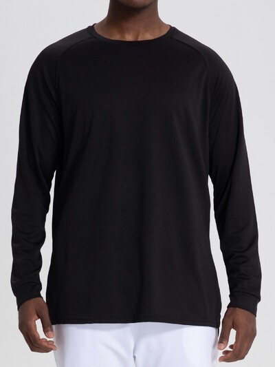 UABRAV Cămăși atletice solide pentru bărbați, Fitness, sport, alergare, tricou termic cu mânecă lungă, îmbrăcăminte de gimnastică cu uscare rapidă