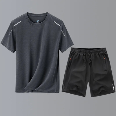 Brzo sušeće sportsko odijelo Ležerna ljetna trenirka kratkih rukava Prozračni elastični prsluk za trčanje za djecu