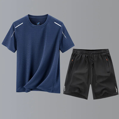 Brzo sušeće sportsko odijelo Ležerna ljetna trenirka kratkih rukava Prozračni elastični prsluk za trčanje za djecu