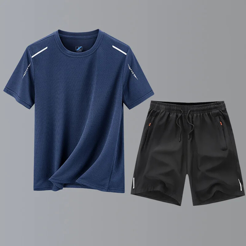 Brzo sušeće sportsko odijelo Ležerna ljetna trenirka kratkih rukava Prozračni elastični prsluk za trčanje za djecu