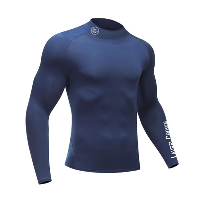 Nova majica za trčanje, muška kompresijska majica dugih rukava, vrhunska muška odjeća za vježbanje u teretani