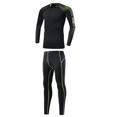 Vaikų bėgimo rinkinys Vaikai berniukas Mergaitė Vyrai Moterys Kūno renginys Krepšinis Futbolas Sportas Žygiai Slidinėjimas Terminis apatinis kostiumas Sportinis kostiumas 07