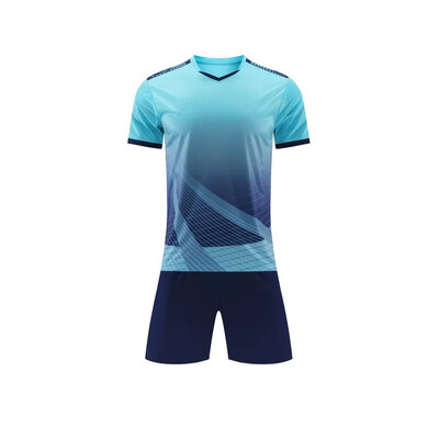 Ljetni sportski komplet dječje odjeće Dječaci Djevojčice Natjecateljski nogometni dres s printom kratkih rukava Dječje sportsko odijelo