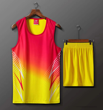 2024 Costum sport nou pentru bărbați și femei Competiție pe echipe de școală Uniforme de echipă de alergare Costum din tricou Costum de atletism