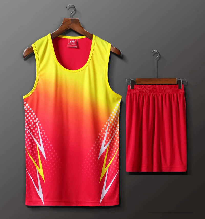 2024 Costum sport nou pentru bărbați și femei Competiție pe echipe de școală Uniforme de echipă de alergare Costum din tricou Costum de atletism