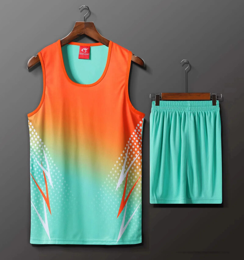 2024 Costum sport nou pentru bărbați și femei Competiție pe echipe de școală Uniforme de echipă de alergare Costum din tricou Costum de atletism