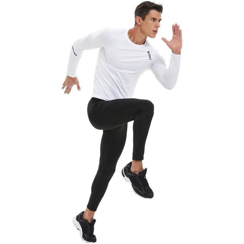 Muška sportska majica kratkih rukava Fitness majica za trčanje Brzosušeća kompresijska majica dugih rukava Sportska majica za vježbanje za muškarce UA508