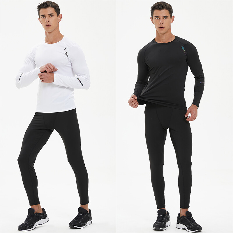 Muška sportska majica kratkih rukava Fitness majica za trčanje Brzosušeća kompresijska majica dugih rukava Sportska majica za vježbanje za muškarce UA508