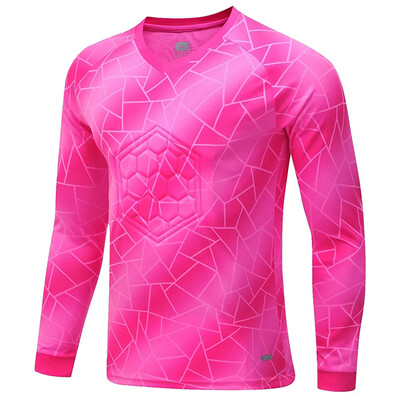 Muški nogometni vratarski dres po mjeri, dječja nogometna vratarska uniforma za nogometni trening na otvorenom, majice dugih rukava za dječake