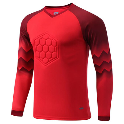 Muški nogometni vratarski dres po mjeri, dječja nogometna vratarska uniforma za nogometni trening na otvorenom, majice dugih rukava za dječake