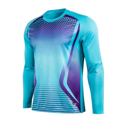 Muški nogometni vratarski dresovi Gornji dijelovi Survetement nogometni vratarski dres Ragbi majice Sportska oprema Štitnik za lakat Prilagođeni print