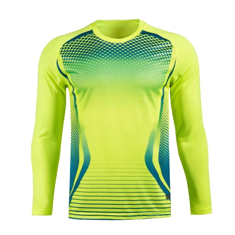 Muški nogometni vratarski dresovi Gornji dijelovi Survetement nogometni vratarski dres Ragbi majice Sportska oprema Štitnik za lakat Prilagođeni print