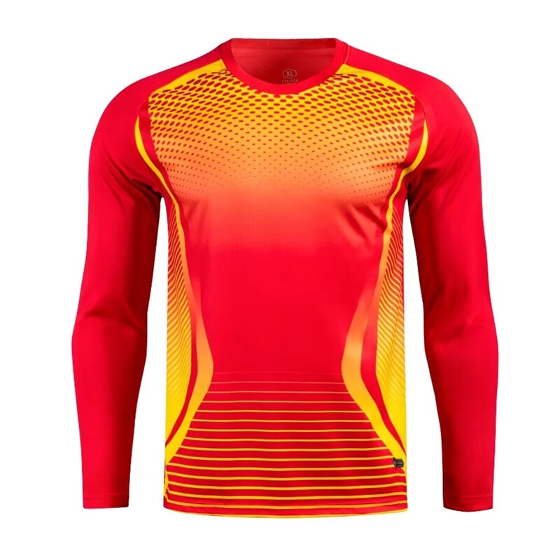 Muški nogometni vratarski dresovi Gornji dijelovi Survetement nogometni vratarski dres Ragbi majice Sportska oprema Štitnik za lakat Prilagođeni print