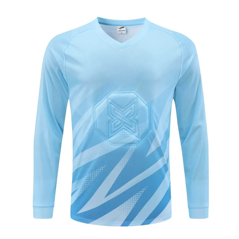 Muški nogometni vratarski dresovi Gornji dijelovi Survetement nogometni vratarski dres Ragbi majice Sportska oprema Štitnik za lakat Prilagođeni print