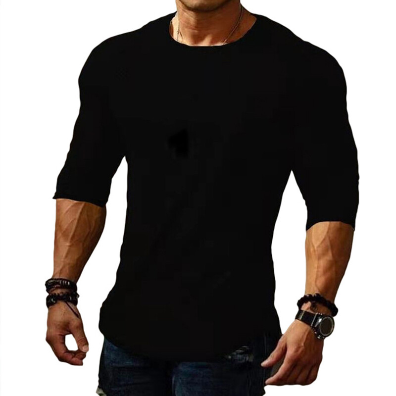 Ανδρικό μπλουζάκι με μακρυμάνικο μπλουζάκι συμπίεσης γυμναστικής Αθλητικά μπλουζάκια Quick Dry Fitness για τρέξιμο Μπλουζάκια Ανδρικά μπλουζάκια Bodybuilding Ρούχα γυμναστικής