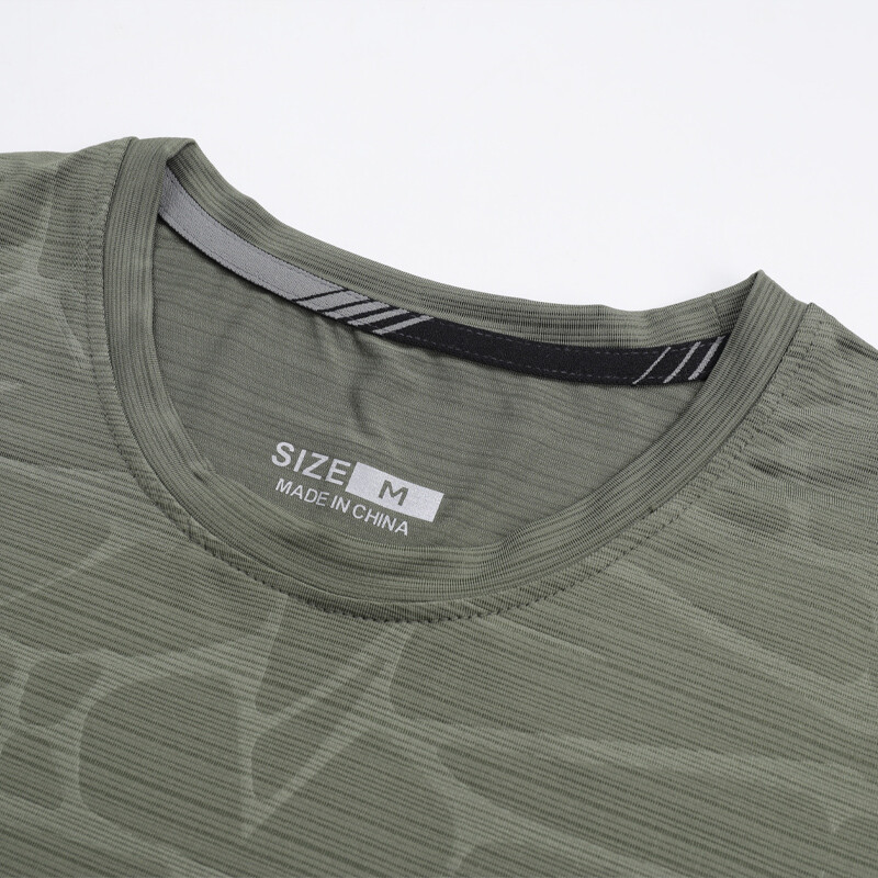 Prozračne majice s printom Trčanje Sportska moda Trening u teretani Lagane majice Modne muške modne kratke rukave za vježbanje Brzo sušenje