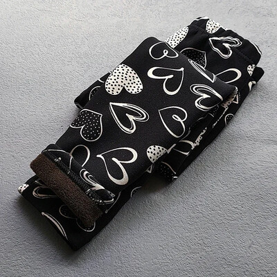 Dievčenské tenké flísové legíny, jarné a jesenné dievčenské nohavice, zimné, detské, sladké retro maskáčové kvetinové úzke nohavice, detské oblečenie