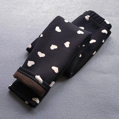 Dievčenské tenké flísové legíny, jarné a jesenné dievčenské nohavice, zimné, detské, sladké retro maskáčové kvetinové úzke nohavice, detské oblečenie