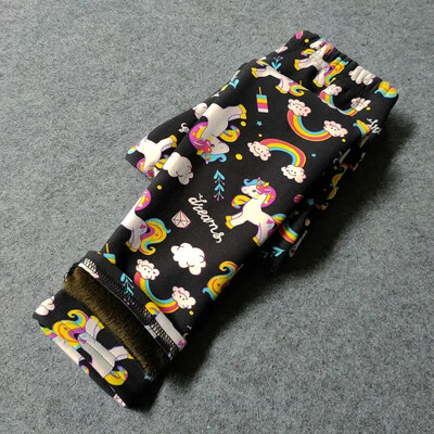 Dievčenské tenké flísové legíny, jarné a jesenné dievčenské nohavice, zimné, detské, sladké retro maskáčové kvetinové úzke nohavice, detské oblečenie