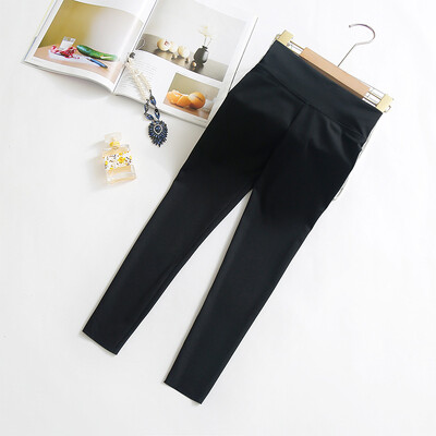 Detské legíny s vysokým pásom, ležérne, po členky, jarné, detské, na cvičenie, jogu, batoľa, úzke nohavice