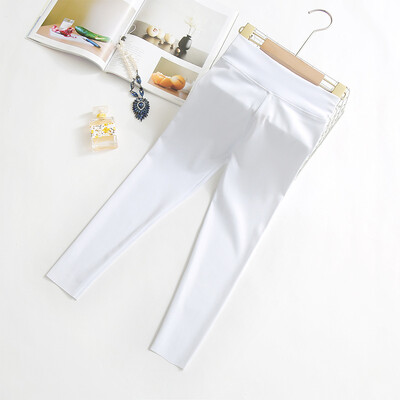 Detské legíny s vysokým pásom, ležérne, po členky, jarné, detské, na cvičenie, jogu, batoľa, úzke nohavice