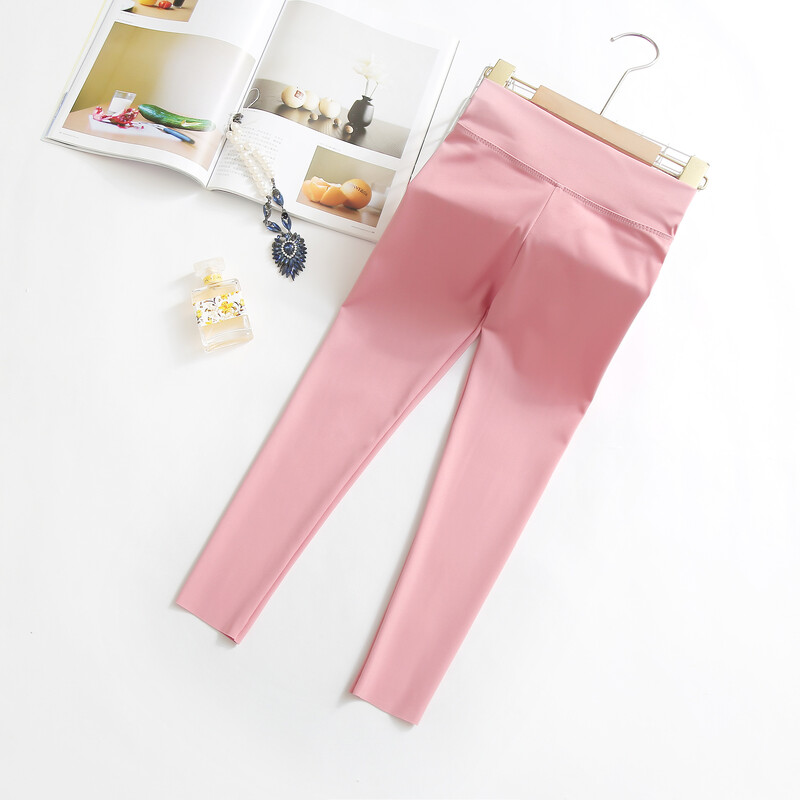 Detské legíny s vysokým pásom, ležérne, po členky, jarné, detské, na cvičenie, jogu, batoľa, úzke nohavice