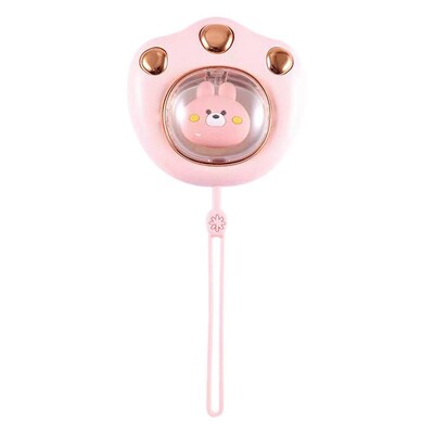 Încălzitor de mână electric de 2400 mAh Încălzitor cu LED reîncărcabil prin USB Încălzire rapidă de buzunar Mini încălzitor de mână drăguț cu gheare de pisică Încălzitor de mâini de iarnă