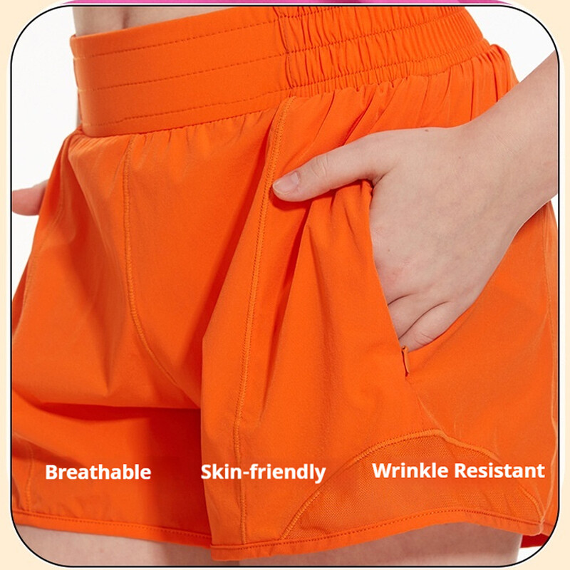 (120-160 CM)Dječje brzosušeće sportske kratke hlače široke kroje, djevojke, joga, trčanje, fitnes, trening, ples, vježbe, trening, kratke hlače