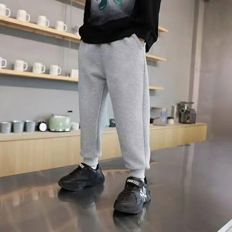 Nove sportske hlače za trčanje za dječake srednje i starije osobe Ležerne hlače Higijenske hlače Proljetne i ljetne tanke poliesterske tajice