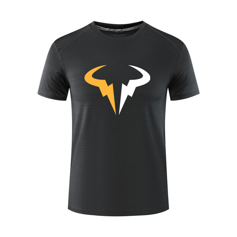 Komplet teniskog odijela Brzo sušeći teniski gornji dio kratkih rukava Teniski gornji dio za muškarce, odrasle, djecu, sportska majica kratkih rukava za trčanje