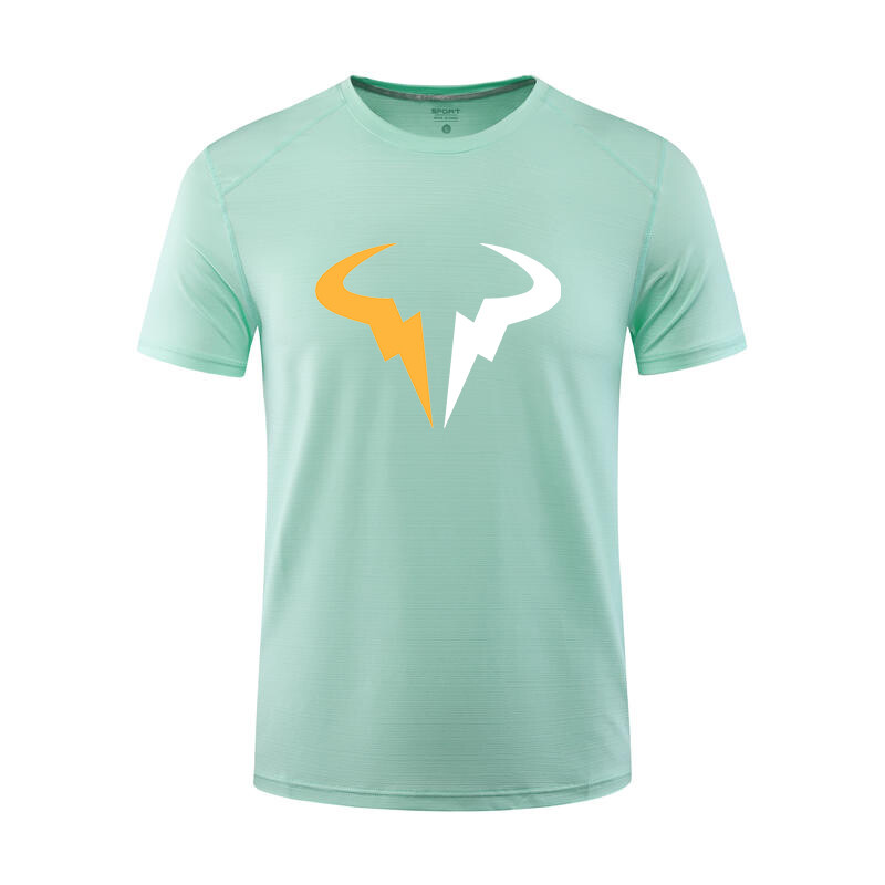 Komplet teniskog odijela Brzo sušeći teniski gornji dio kratkih rukava Teniski gornji dio za muškarce, odrasle, djecu, sportska majica kratkih rukava za trčanje