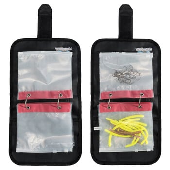 Fishing Lure Protector, Fishing Soft Lure Bag, Soft Bait Binder, Storage Spinner Jig Worm Spinnerbait bag, Αδιάβροχη, Πτυσσόμενη