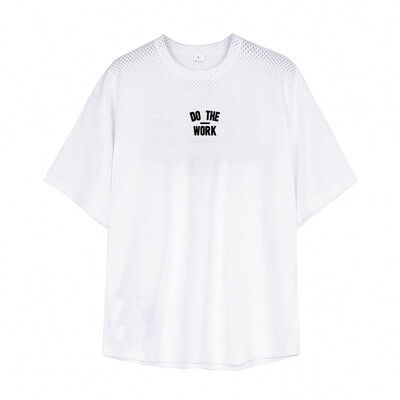 Hip Hop Oversize Široka majica za fitness Modne muške majice za trening za trčanje u teretani Ljetne mrežaste brzosušeće ležerne majice kratkih rukava