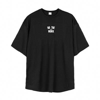 Hip Hop Oversize Široka majica za fitness Modne muške majice za trening za trčanje u teretani Ljetne mrežaste brzosušeće ležerne majice kratkih rukava