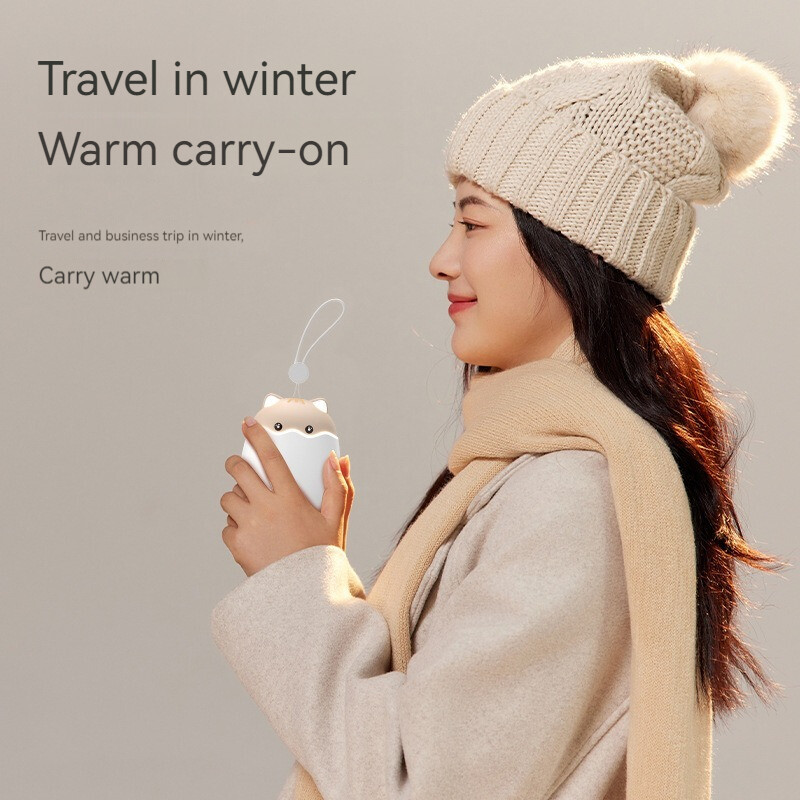 Cute Pet Cartoon Cat Silikonsko punjenje Treasure Warm Hand Treasure USB 2-u-1 Mini prijenosni grijač Samogrijaći grijač za ruke