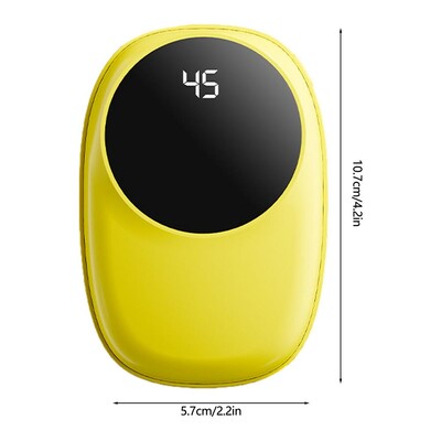 Punjivi grijači za ruke Višenamjenski prijenosni grijači za ruke Grijači za tijelo s 3 razine podesive zaštite od pregrijavanja