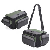 Taška na rybárske náčinie, mäkká bočná vodeodolná rybárska taška cez telo, taška na ľadvinky, taška na rybárske náčinie, slaná voda, sladká voda