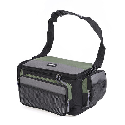 Taška na rybárske náčinie, mäkká bočná vodeodolná rybárska taška cez telo, taška na ľadvinky, taška na rybárske náčinie, slaná voda, sladká voda