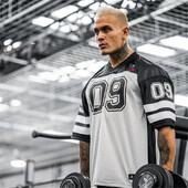 Košarkaški dres Nogometna majica Brzo sušeća sportska odjeća Sportska majica kratkih rukava Sportska majica za trening u teretani Fitness Sportska majica s kratkim rukavima Muška majica za trčanje