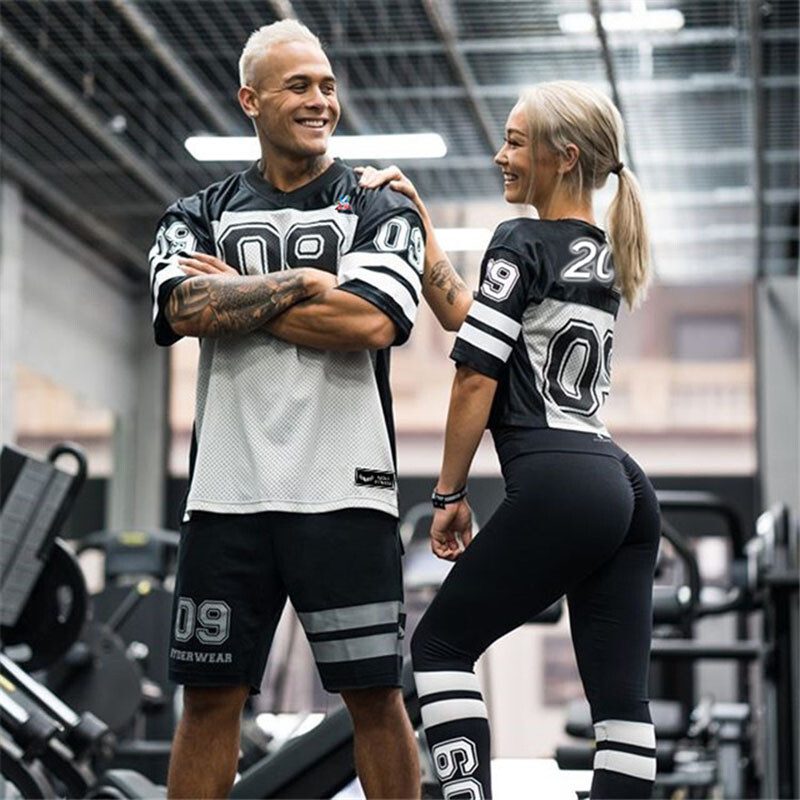 Košarkaški dres Nogometna majica Brzo sušeća sportska odjeća Sportska majica kratkih rukava Sportska majica za trening u teretani Fitness Sportska majica s kratkim rukavima Muška majica za trčanje