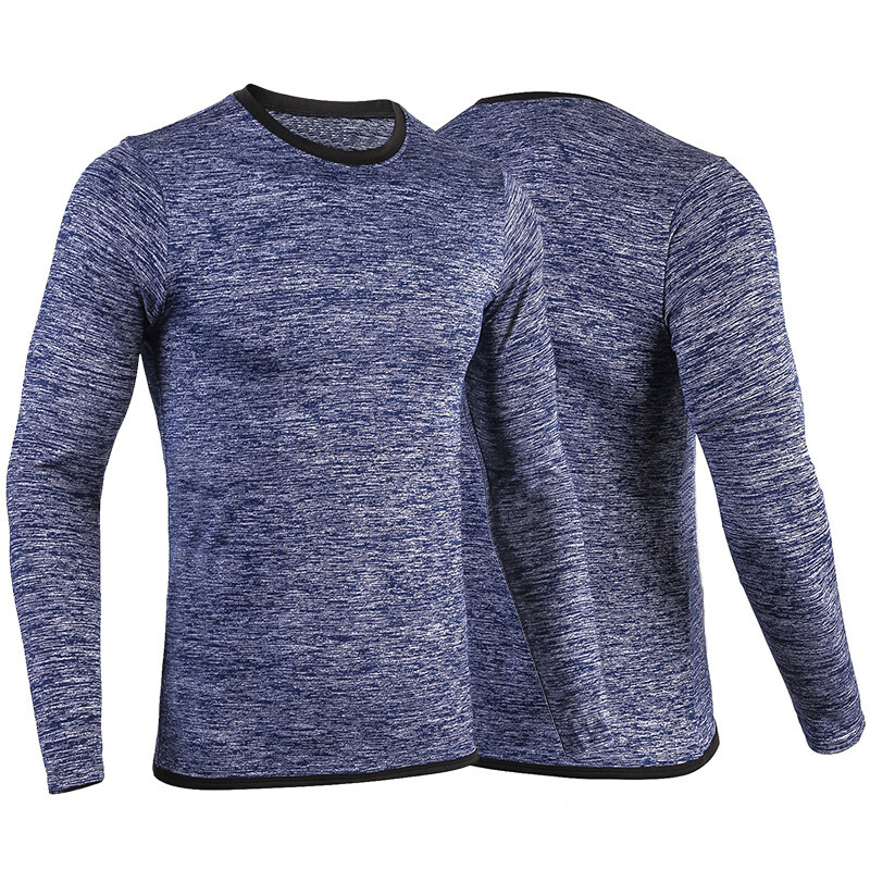 Muškarci Nogometni dres Dugih rukava Sportska majica Brzosušeća majica za fitness Kompresijska majica za bodybuilding Košarkaška sportska odjeća