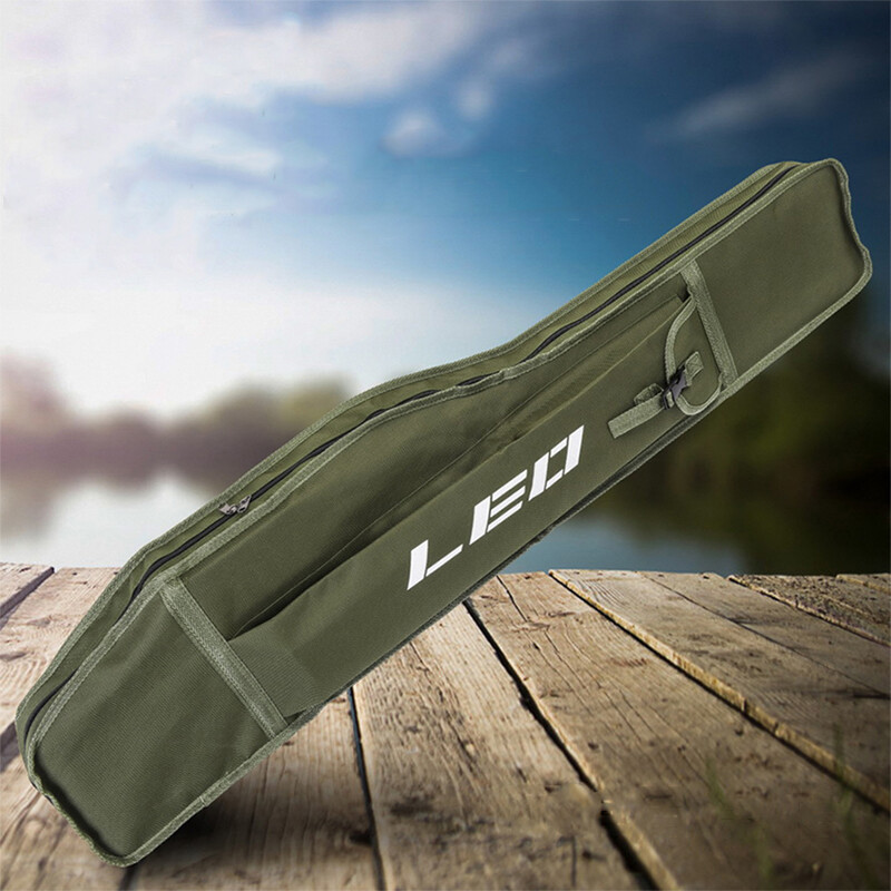 Prenosné skladacie puzdro na rybársky prút, prenosná taška na rybársky prút