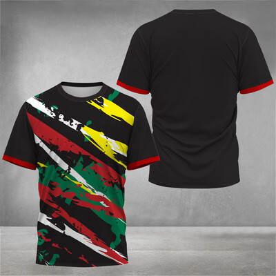 Nova modna odjeća za trening, muška prozračna, brzosušeća, opuštena majica kratkih rukava koja upija znoj, kratkih rukava, sport, fitnes, košarka