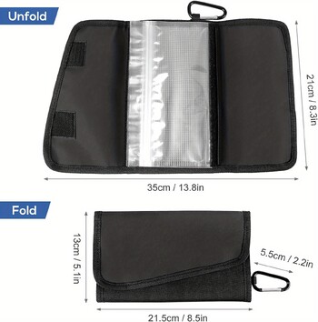 εμπορικό κέντρο Fishing Tackle Binder Bag Soft Plastic Bait Organizer Binder Worm Storage Pouch